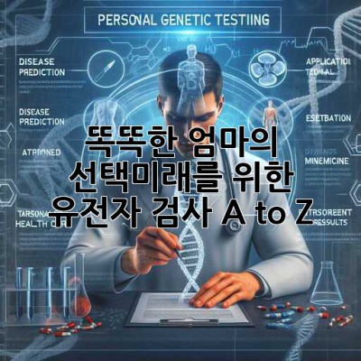 똑똑한 엄마의 선택!👶🏻미래를 위한 유전자 검사 A to Z
