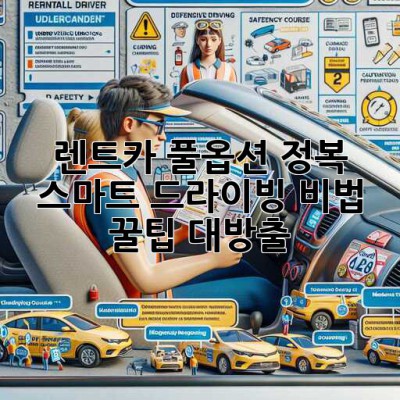🚗 렌트카 풀옵션 정복! 스마트 드라이빙 비법 꿀팁 대방출 🍯